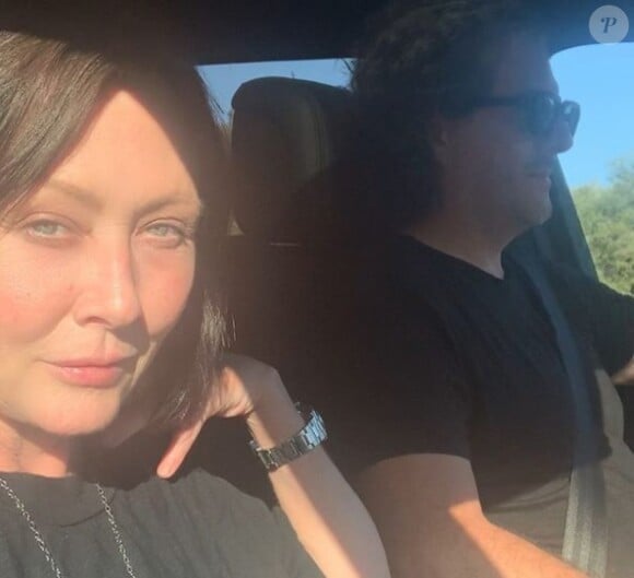 Shannen Doherty et son mari Kurt sur Instagram. Le 12 octobre 2020.