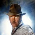 Harrison Ford dans le film Indiana Jones et le temple maudit (1984)