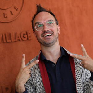 Jarry au village lors des internationaux de tennis de Roland Garros à Paris, France, le 2 juin 2019. © Jacovides-Moreau/Bestimage