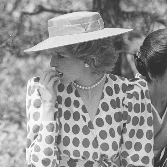 Diana et Charles en voyage au Japon en 1986.