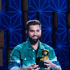 Exclusif - Kendji Girac - Enregistrement de l'émission "La boîte à Secrets 5" à Paris, qui sera diffusée le 6 novembre sur France 3. Le 21 septembre 2020. © Tiziano Da Silva / Bestimage