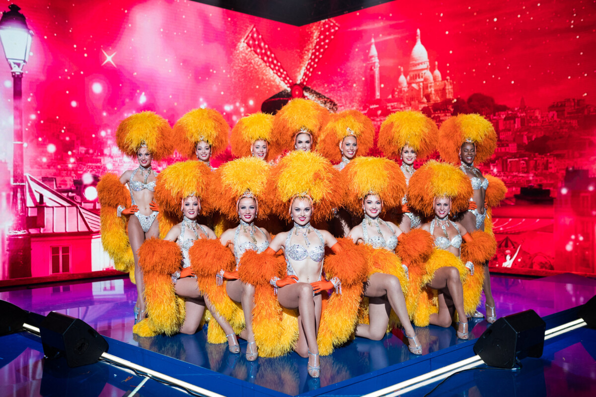 Photo Exclusif Les danseuses du Moulin Rouge Backstage de l