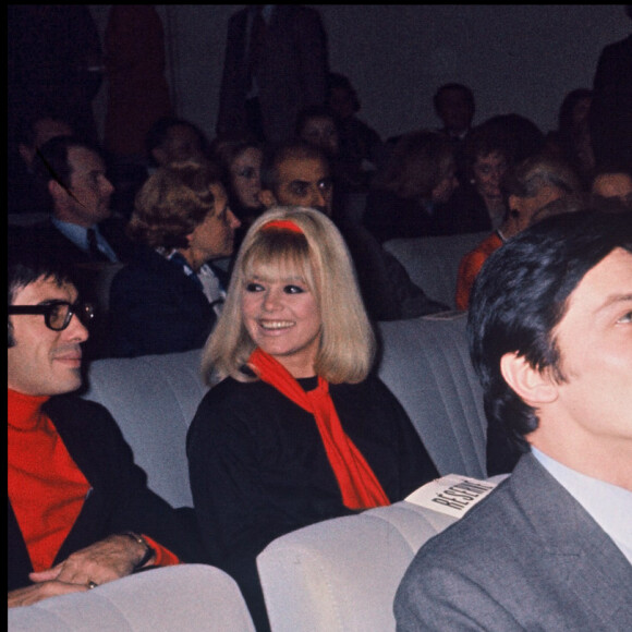 Alain Delon et Mireille Darc.
