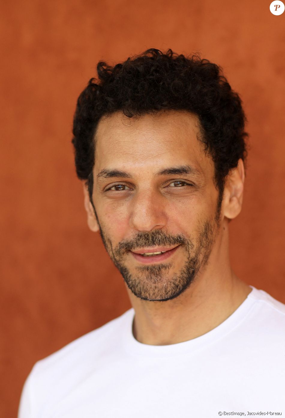 Tomer Sisley au village lors des internationaux de tennis de Roland