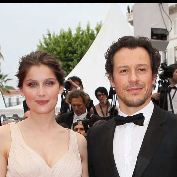 Laetitia Casta et Stefano Accorsi au 64e Festival de Cannes.