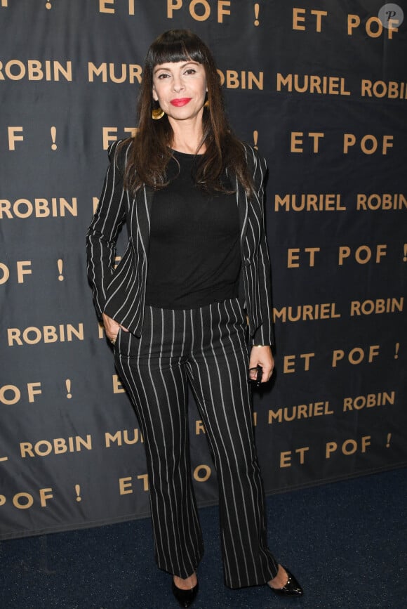 Mathilda May - Générale du nouveau spectacle "Muriel Robin et Pof !" au Palais des Sports à Paris le 3 octobre 2019. © Coadic Guirec/Bestimage