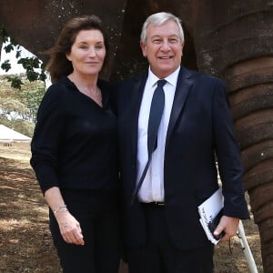 Rendez-vous avec Richard Attias et sa femme Cécilia en marge du sommet One Planet à Nairobi, Kenya le 14 mars 2019. Richard Attias est l'organisateur du One Planet Summit de Nairobi. © Dominique Jacovides / Bestimage