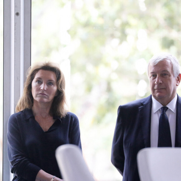 Richard Attias et sa femme Cécilia à la troisième édition du One Planet Summit et la première sur le continent africain "L'engagement de l'Afrique", sur le site de l'ONU à Nairobi, Kenya, le 14 mars 2019. © Dominique Jacovides/Bestimage 