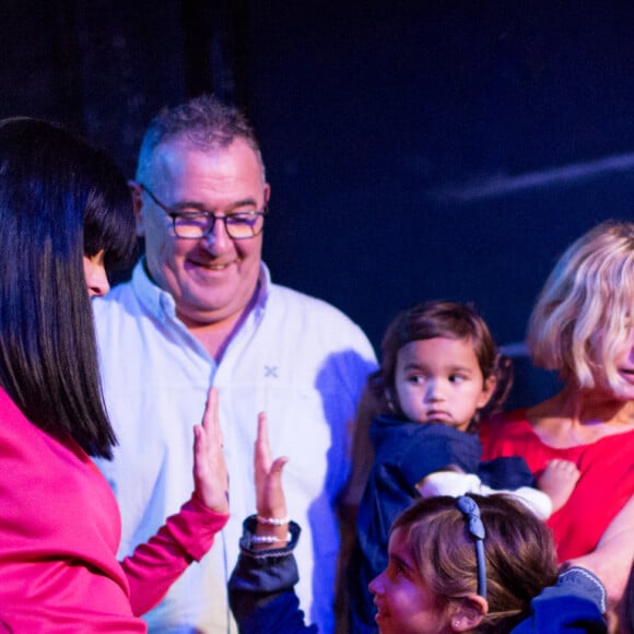 Exclusif - Jenifer Bartoli - Enregistrement de l'émission "La Lettre" au Théâtre du Châtelet à Paris sur France 2. Le 23 octobre 2019. © Cyril Moreau / Bestimage