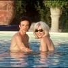 Archives - Amanda Lear et son mari Alain-Philippe Malagnac, dans leur villa de Saint-Rémy-de-Provence
