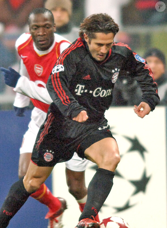 Bixente Lizarazu avec le Bayern Munich en février 2005.