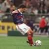 Bixente Lizarazu en équipe de France lors de la Coupe du monde 1998.