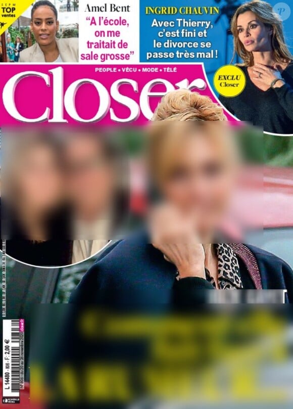 Couverture du nouveau magazine Closer