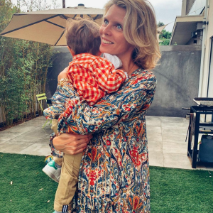 Sylvie Tellier avec son fils Roméo sur Instagram