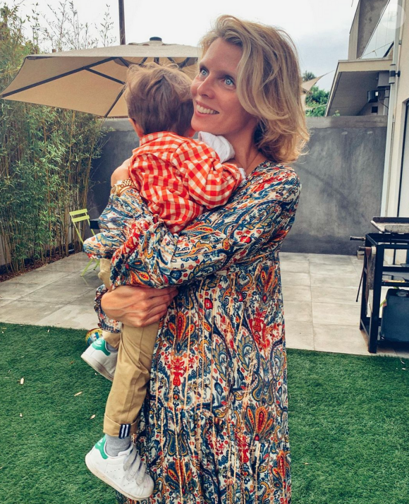 Sylvie Tellier avec son fils Roméo sur Instagram