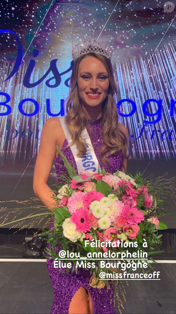 Lou-Anne Lorphelin, sacrée Miss Bourgogne 2020.