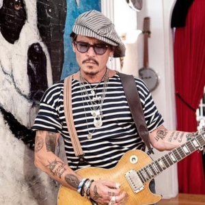 Johnny Depp en avril 2020.