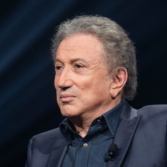 Enregistrement de l'émission Si j'avais vécu... présentée par Gérard Miller avec comme invité Michel Drucker et l'historienne Sophie Delaporte, Paris, France