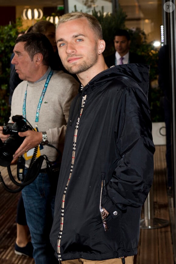 Squeezie au village lors des internationaux de tennis de Roland Garros à Paris, France, le 5 juin 2019. © JB Autissier / Panoramic / Bestimage
