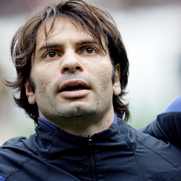 Christophe Dominici - L'équipe de France rencontre l'Argentine pour un match test en prévision de la Coupe du monde de rugby 2007 au Stade de France à Paris.