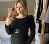 Stéphanie Clerbois enceinte sur Instagram, le 9 septembre 2020