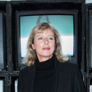 Exclusif - Karin Viard lors de la soirée de lancement du sac Kate Moss pour IKKS à l'hôtel Amour à Paris le 22 octobre 2020. © Cyril Moreau / Bestimage