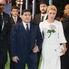 Diego Maradona hospitalisé en Argentine pour des examens - Diego Maradona et sa compagne Rocio Oliva - The Best FIFA Football Awards 2017 au London Palladium à Londres, le 23 octobre 2017. © Pierre Perusseau/Bestimage 