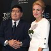 Diego Maradona (2 montres Hublot) et sa compagne Rocio Oliva - The Best FIFA Football Awards 2017 au London Palladium à Londres, le 23 octobre 2017. © Pierre Perusseau/Bestimage 