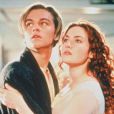  Leonardo DiCaprio et Kate Winslet dans le film "Titanic" en 1998. 