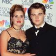  Leonardo DiCaprio et Kate Winslet au Golden Globe Awards le 17 janvier 1998 à Los Angeles. 
  