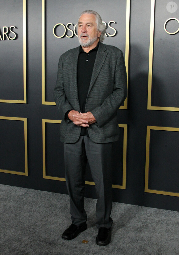 Robert De Niro lors du photocall de la 92ème édition du déjeuner des nominés aux Oscars au Ray Dolby Ballroom à Los Angeles, Californie, Etats-Unis, le 27 janvier 2020. © AdMedia/Zuma Press/Bestimage 