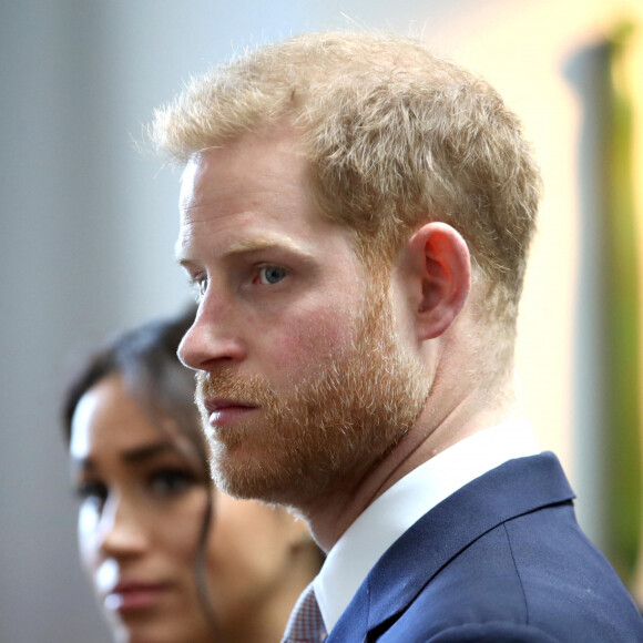 Le prince Harry et Meghan Markle à la Canada House, à Londres, le 11 mars 2019.