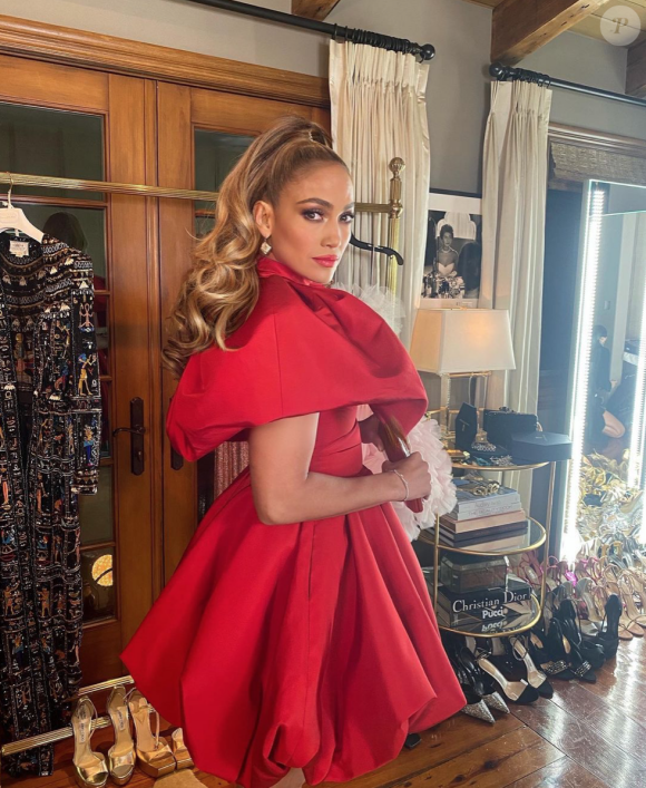 Jennifer Lopez aux People's Choice Awards. Novembre 2020.