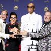Ross Mathews, RuPaul Andre Charles, RuPaul, Michelle Visage - 70e Primetime Emmy Awards au théâtre Microsoft à Los Angeles le 17 septembre 2018.