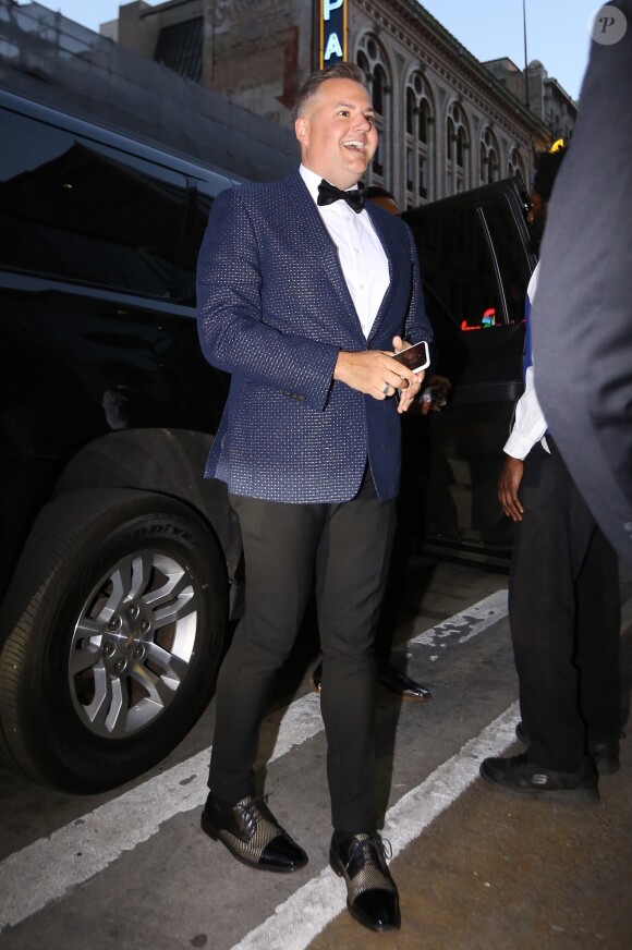 Ross Mathews - Les célébrités arrivent à une soirée qui est censé être le mariage de Gwyneth Paltrow et de son fiancé Brad Falchuk à Los Angeles. Le 14 avril 2018.