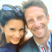 Romain Grosjean et sa femme Marion enfin réunis après l'énorme frayeur : "Tu m'as manqué"