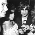 Mick et Bianca Jagger à Paris en 1977.