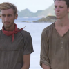 Brice, Loïc et Alexandra dans "Koh-Lanta, Les 4 Terres", sur TF1.