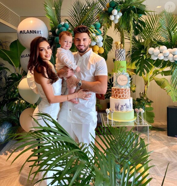 Nabilla est l'heureuse maman du petit Milann (1 an), né de ses amours avec son mari Thomas Vergara.