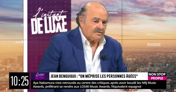Jean Benguigui invité dans l'émission "Le Show De Luxe" sur Non Stop People. Le 8 décembre 2020.