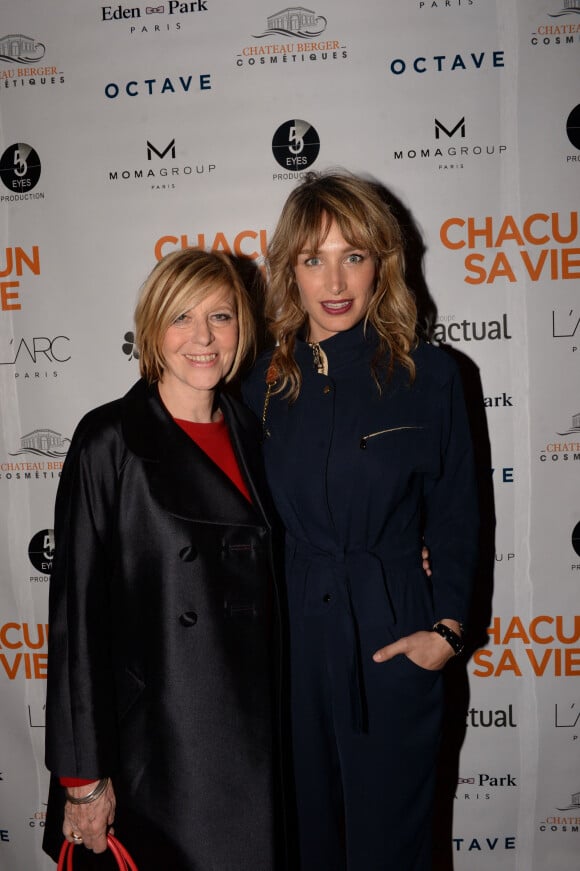Chantal Ladesou et Pauline Lefèvre lors de l'after party du film "Chacun sa vie" à L'Arc à Paris, France. © Rachid Bellak/Bestimage