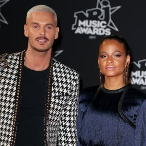 Le chanteur français M. Pokora (Matt Pokora) et sa compagne la chanteuse américaine Christina Milian - 19ème édition des NRJ Music Awards à Cannes © Dominique Jacovides/Bestimage 