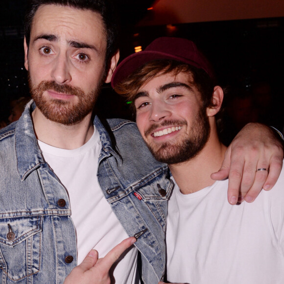 Exclusif - Camille Combal et Clément Rémiens ( vainqueur de la 9 ème édition de DALS en 2018) - After-party de la finale de l'émission "Danse avec les Stars" (DALS) au VIP ROOM à Paris le 23 Novembre 2019. © Rachid Bellak / Bestimage 