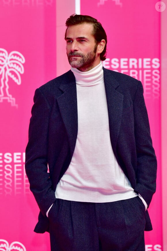 Grégory Fitoussi, membre du jury - Photocall de la soirée de clôture du festival Canneséries au palais des festivals à Cannes. Le 14 octobre 2020. © Bruno Bebert / Bestimage