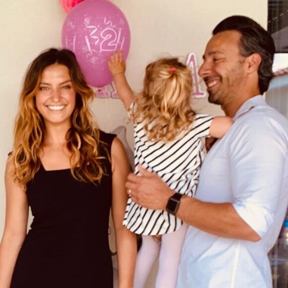 Laetitia Milot en famille fête l'anniversaire de sa fille Lyana (2 ans).