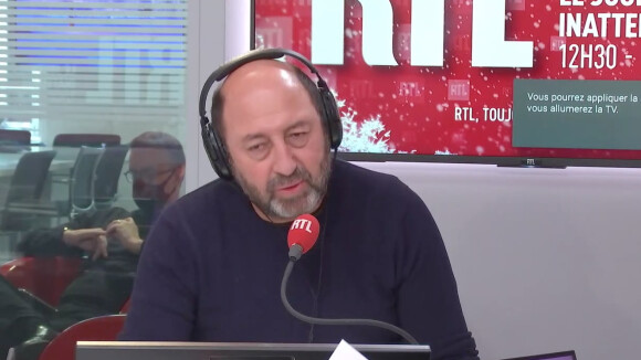 Kad Merad de passage dans l'émission "Le journal inattendu" de RTL.