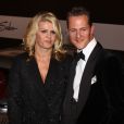 Michael Schumacher et sa femme Corinna lors de la soiree GQ a Berlin en Allemagne le 29 octobre 2013.   