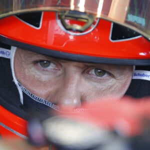 Michael Schumacher lors du grand prix de Monza en Italie le 9 septembre 2011 