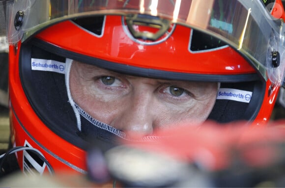 Michael Schumacher lors du grand prix de Monza en Italie le 9 septembre 2011 
