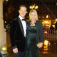 Michael Schumacher et sa femme Corinna a Frankfort le 10 novembre 2012.
